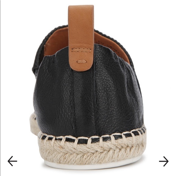 Anthropologie Gentle Souls Lizzy A-Line Leather Espadrille/Flat Slip-On - Picture 11 of 14